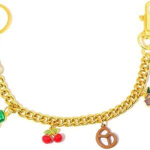 Bag Purse Charm Chain Gold Keychain Accessories for Women Cute Gift